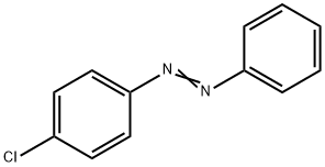 1-(4-Chlorophenyl)-2-phenyldiazene 结构式