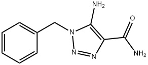 5-氨基-1-苄基-1H-1H-1,2,3-三氮唑-4-甲酰胺 结构式