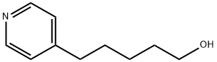 Pyridine-4-pentane-1-ol 结构式