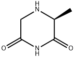 2,6-Piperazinedione,3-methyl-,(3S)-(9CI) 结构式