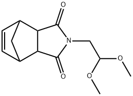 4-(2,2-DIMETHOXY-ETHYL)-4-AZA-TRICYCLO[5.2.1.0(2,6)]DEC-8-ENE-3,5-DIONE 结构式