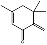 2-Cyclohexen-1-one, 3,5,5-trimethyl-6-methylene- (9CI) 结构式