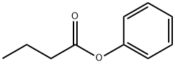 丁酸苯酯 结构式