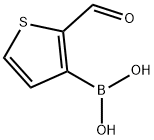 2-醛基噻吩-3-硼酸 结构式