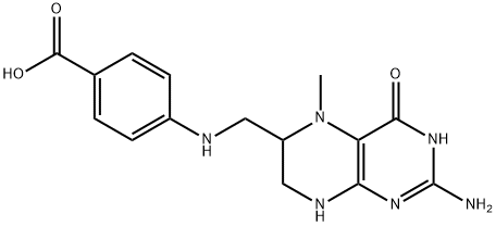 5-Methyl Tetrahedropteroic Acid 
(Mixture of DiastereoMers) 结构式