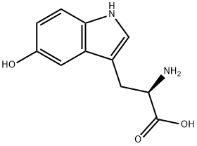 D-5-羟基色氨酸 结构式