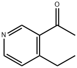 Ethanone,1-(4-ethyl-3-pyridinyl)- 结构式