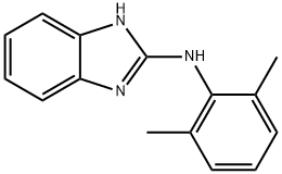 N-(2,6-二甲基苯基)-1H-苯并[D]咪唑-2-胺 结构式