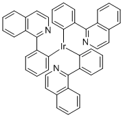 IR(PIQ)3 结构式