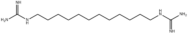 1,1'-(1,12-Dodecanediyl)bisguanidine 结构式