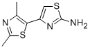 2',4'-DIMETHYL-[4,5']BITHIAZOLYL-2-YLAMINE 结构式