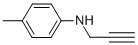 PROP-2-YNYL-P-TOLYL-AMINE 结构式