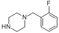 1-(2-氟苄基)哌嗪 结构式
