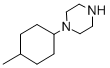 1-(4-甲基环己基)哌嗪 结构式