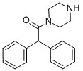 2,2-DIPHENYL-1-PIPERAZIN-1-YL-ETHANONE 结构式