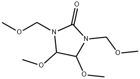 1,3-BIS(METHOXYMETHYL)-4,5-DIMETHOXY- 2-IMIDAZOLIDINONE 结构式