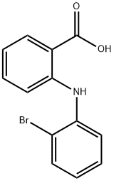 N-(2-BROMOPHENYL)ANTHRANILIC ACID 结构式