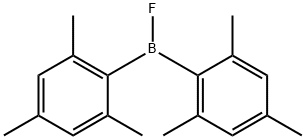 二(三甲苯基)氟化硼 结构式