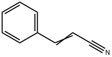 3-苯基-2-丙烯腈 结构式