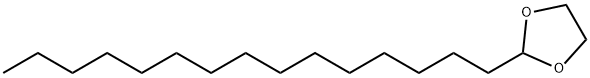 2-Pentadecyl-1,3-dioxolane 结构式
