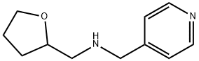 N-(吡啶-4-基甲基)-N-(四氢呋喃-2-基甲基)胺 结构式