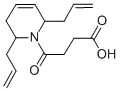 4-(2,6-DIALLYL-3,6-DIHYDRO-2H-PYRIDIN-1-YL)-4-OXO-BUTYRIC ACID 结构式