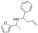 N-(1-(呋喃-2-基)乙基)-1-苯基丁-3-烯-1-胺 结构式