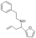 1-(呋喃-2-基)-N-苯乙基丁-3-烯-1-胺 结构式