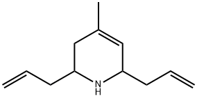 2,6-二烯丙基-4-甲基-1,2,3,6-四氢吡啶 结构式