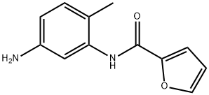 FURAN-2-CARBOXYLIC ACID (5-AMINO-2-METHYL-PHENYL)-AMIDE 结构式