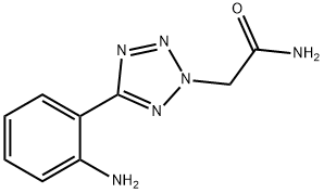 2-[5-(2-AMINO-PHENYL)-TETRAZOL-2-YL]-ACETAMIDE 结构式