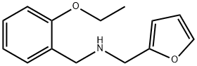 N-(2-乙氧基苄基)-1-(呋喃-2-基)甲胺 结构式