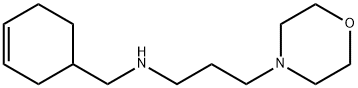 CYCLOHEX-3-ENYLMETHYL-(3-MORPHOLIN-4-YL-PROPYL)-AMINE 结构式