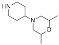 2,6-DIMETHYL-4-PIPERIDIN-4-YL-MORPHOLINE 结构式