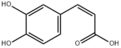cis-Caffeic acid 结构式