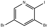 3,5-二溴-2-碘吡啶 结构式