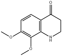 7,8-二甲氧基-2,3-二氢喹啉-4(1H)-酮 结构式