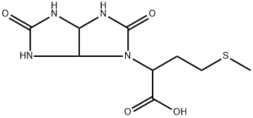 2-(2,5-二氧代六氢咪唑并[4,5-D]咪唑-1(2H)-基)-4-(甲基硫代)丁酸 结构式