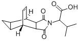 2-(3,5-DIOXO-4-AZATETRACYCLO[5.3.2.0(2,6).0(8,10)]DODEC-11-EN-4-YL)-3-METHYLBUTANOIC ACID 结构式