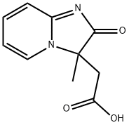 (3-甲基-2-氧代-2,3-二氢-咪唑[1,2-A]嘧啶-3-基)-乙酸 结构式