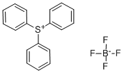 三苯基锍四氟硼酸盐 结构式