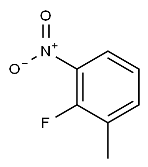 2-氟-3-硝基甲苯 结构式