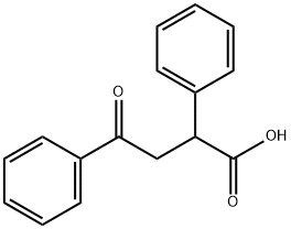 4-氧代-2,4-二(苯基)丁酸 结构式