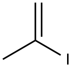 2-IODOPROPENE 结构式