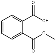 邻苯二甲酸单甲酯 结构式