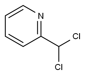 2-(二氯甲基)吡啶盐酸盐 结构式