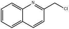 2-(氯甲基)喹啉 结构式
