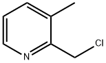2-(氯甲基)-3-甲基吡啶 结构式