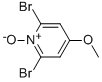 2,6-Dibromo-4-methoxypyridine-1-oxide 结构式