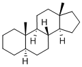 5-ALPHA-雄烷 结构式
